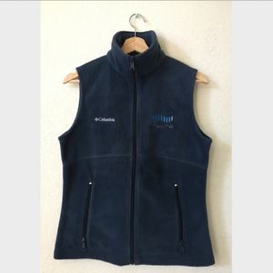 Fleece Navy Vest